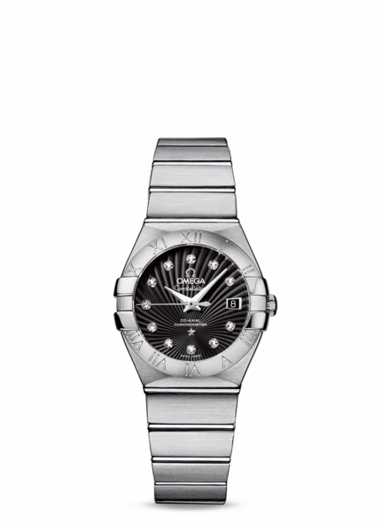 OMEGA Watches: Constellation Brushed Chronometer - Steel on steel - 123.10.27.20.51.001